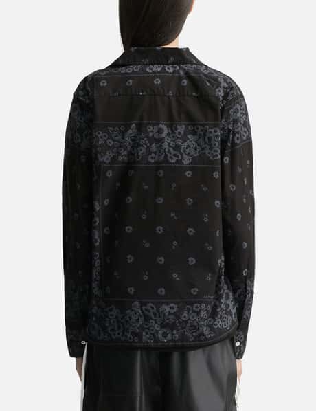 Overdyed Bandana Print Shirt view 9