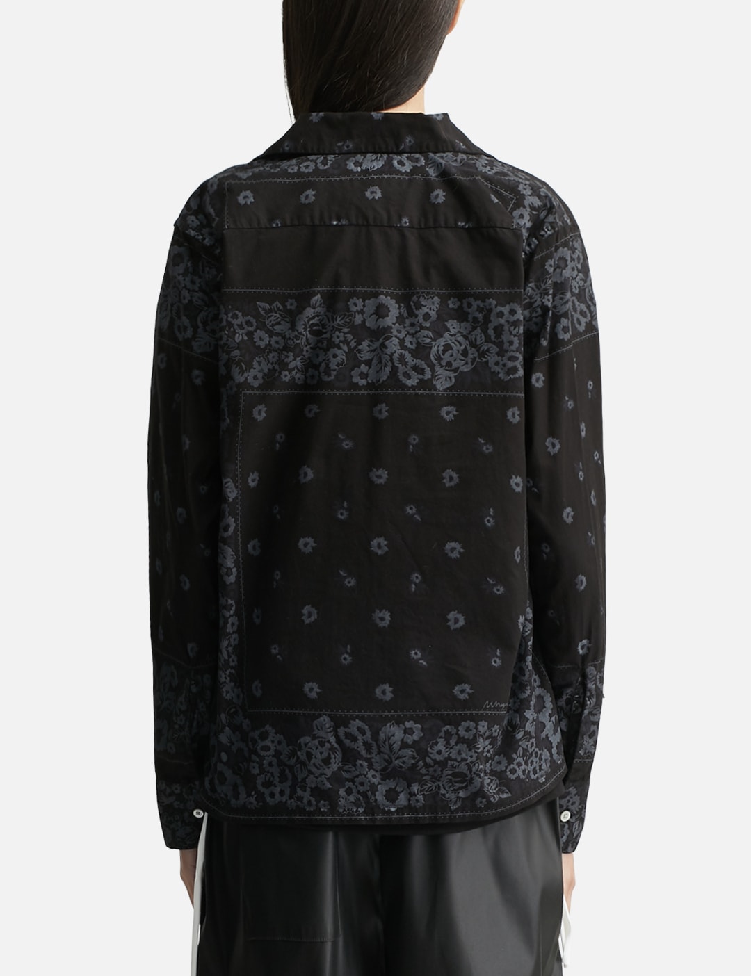 Overdyed Bandana Print Shirt view 10