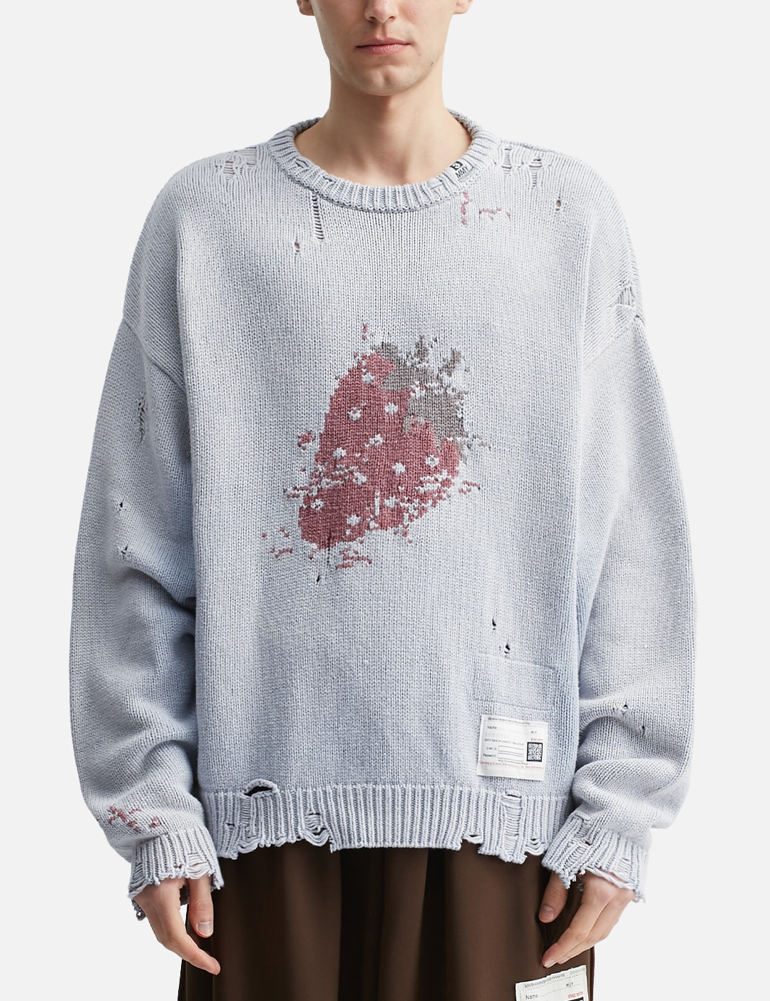 Strawberry Jacquard Knit Sweater view 11