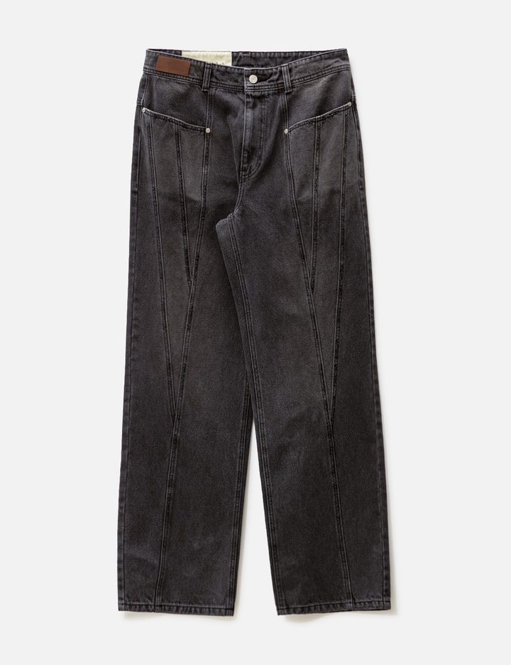 SIERRA PANEL WIDE-LEG JEANS Placeholder Image
