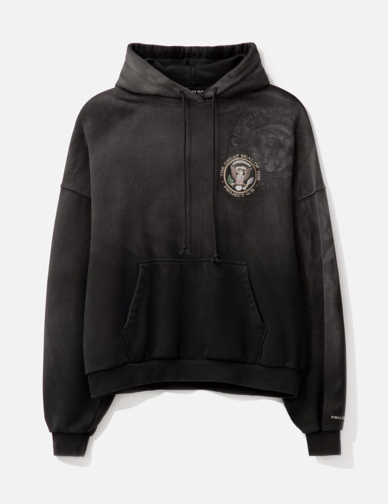 Grailz Project G/R 23fw dirty hoodie black｜ファッション