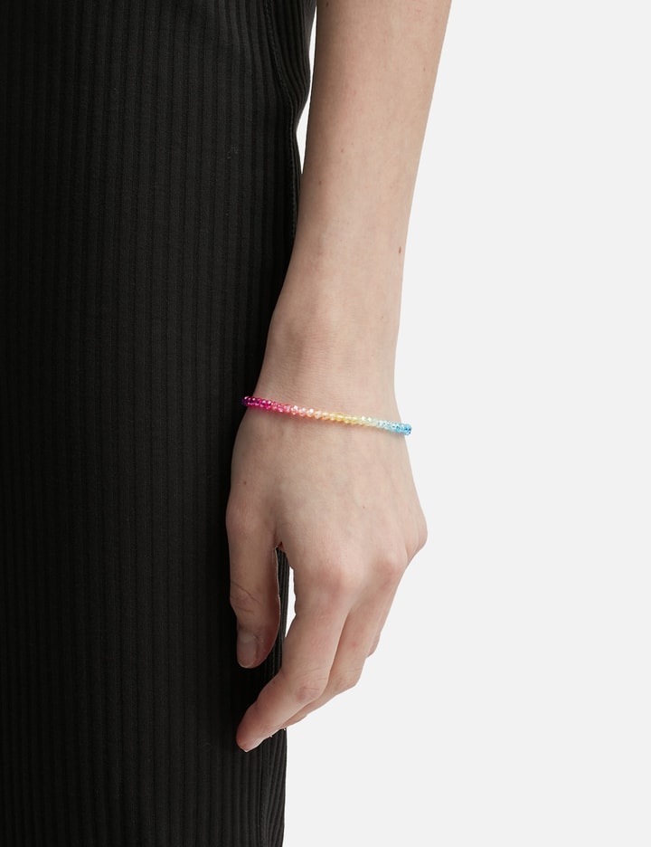 Shop Anni Lu Seaside Shimmer Bracelet In Multicolor