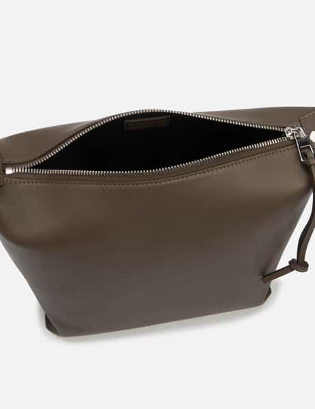 Cubi Leather Messenger Bag