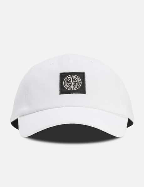Stone Island 99840 Cotton Piqué Logo Cap HBX - Main Image