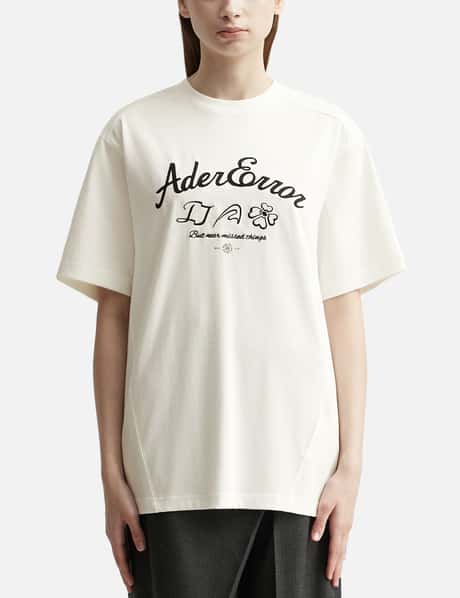 Ader Error 트리플 로고 티셔츠