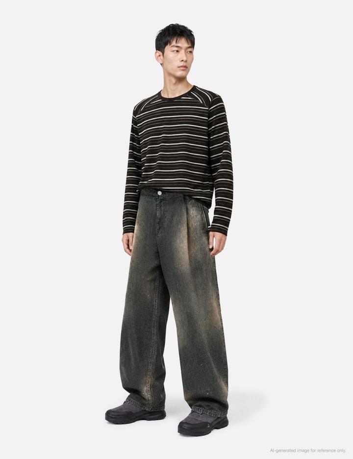ANCELLM Denim Painter Pants