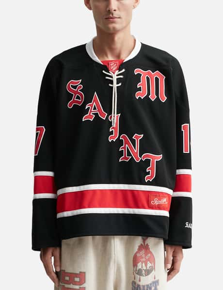 Saint Michael - ゲームシャツ ロングスリーブ Tシャツ | HBX - ハイプ 