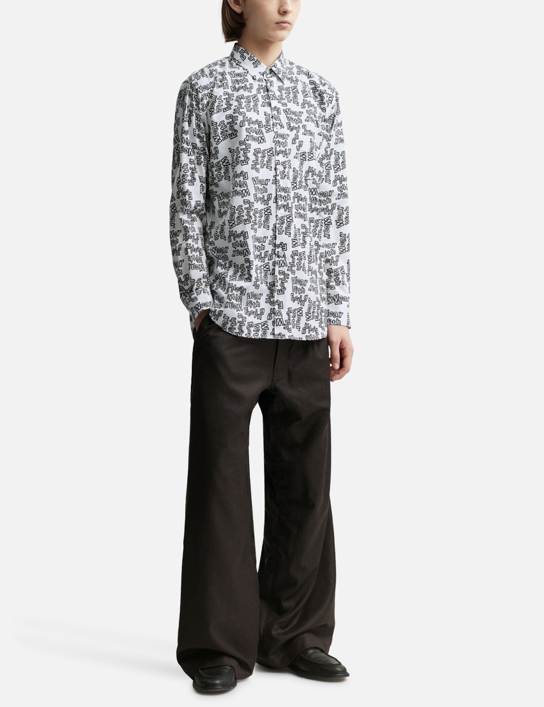"WEAR WITH FEELING" Long Sleeve Shirt view 20
