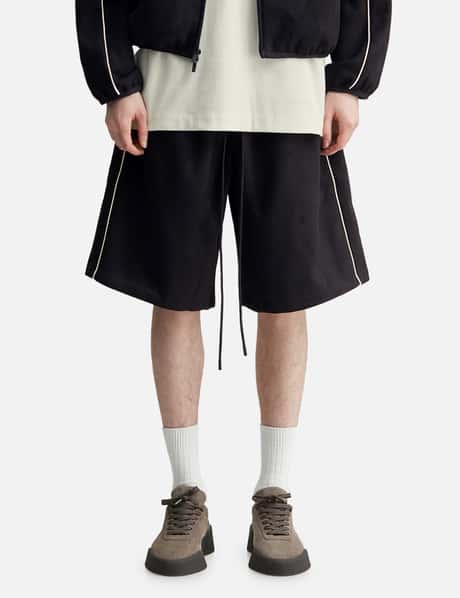 Suede Fleece Signature Relaxed Sweatshort view 10