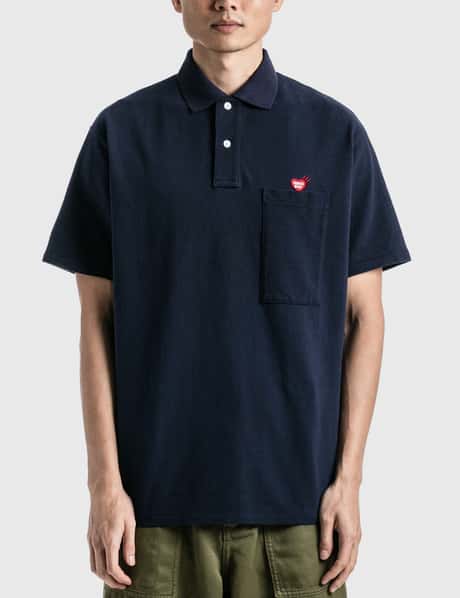 Human Made - Big Polo Shirt | HBX - Globally Curated Fashion and 