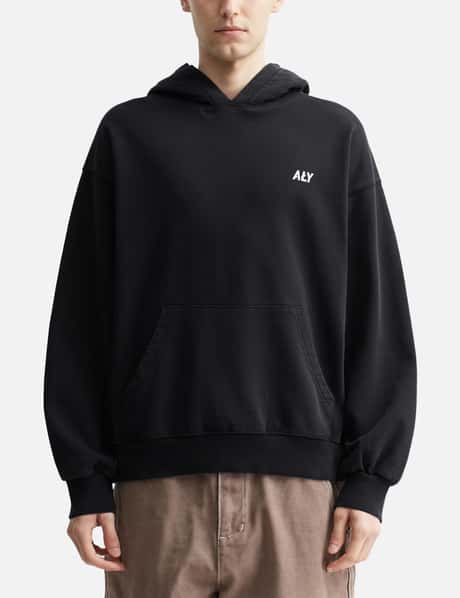 "Good Vibes Black Washed Out" Hoodie view 10