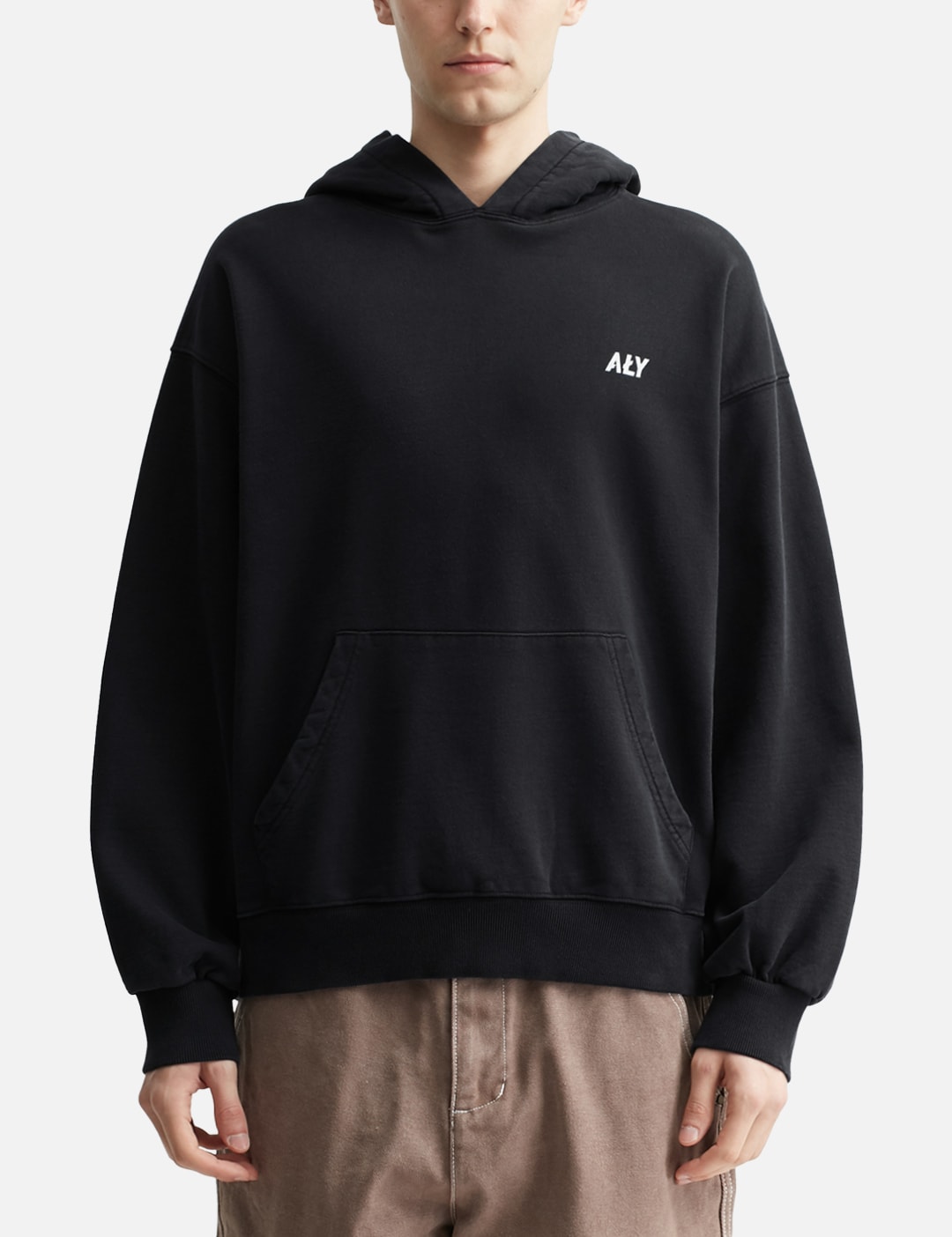 "Good Vibes Black Washed Out" Hoodie view 18