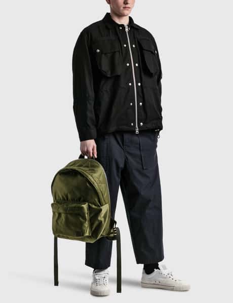 Men's Bag 2023 New High Quality Cowhide Graffiti Men's Shoulders Backpacks