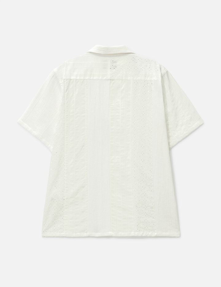 NÒMARHYTHM TEXTILE Lace Patchwork Shirt