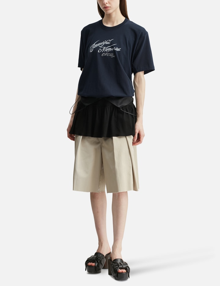 Lcdc Drawstring Oversized T-shirt In Blue