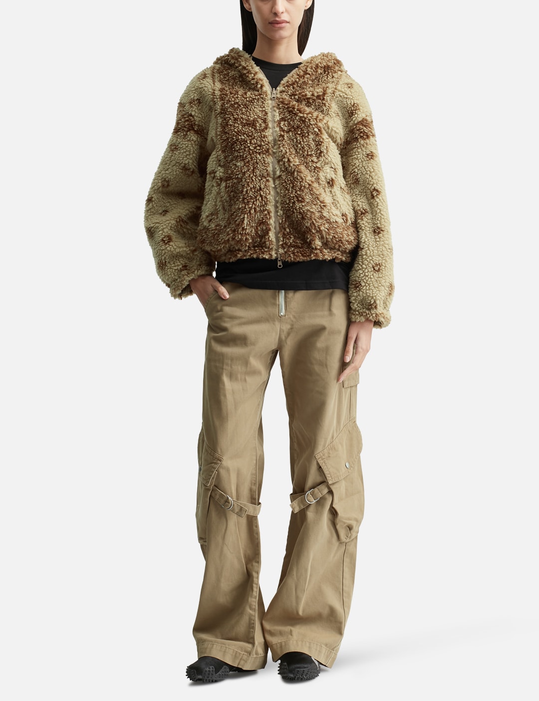 DYG Reversible Sherpa Hoody view 12