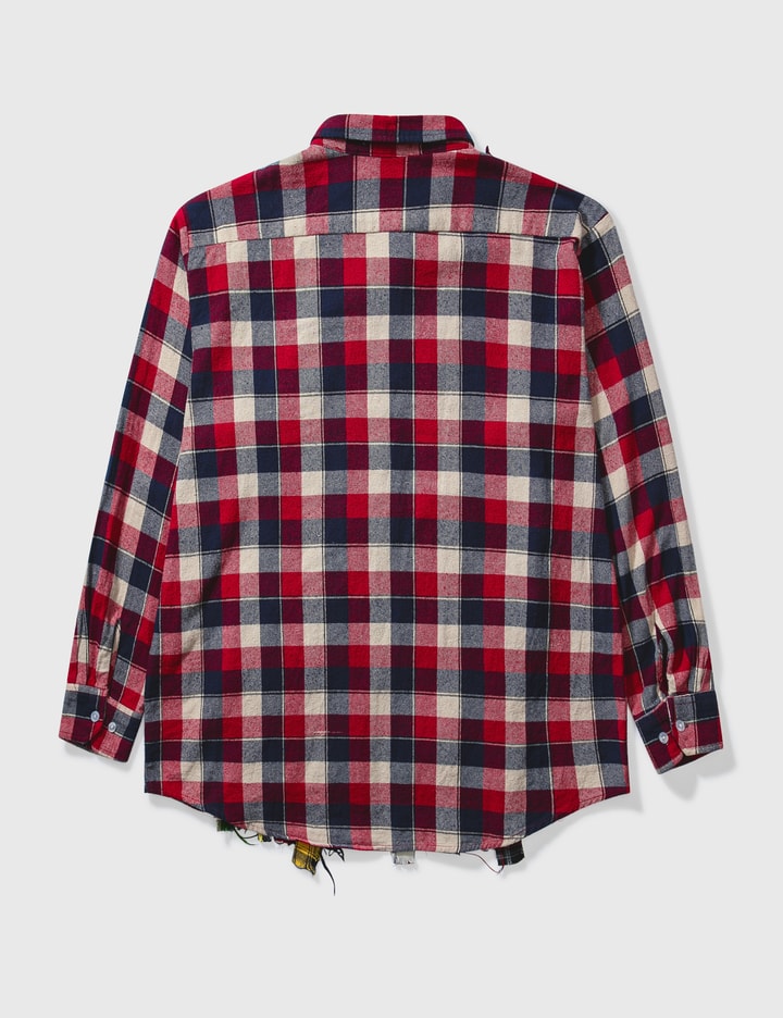 Needles Ribbon Wide Flannel Shirt Placeholder Image