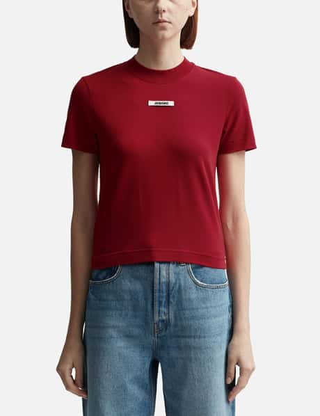 Jacquemus LE T-SHIRT GROS GRAIN