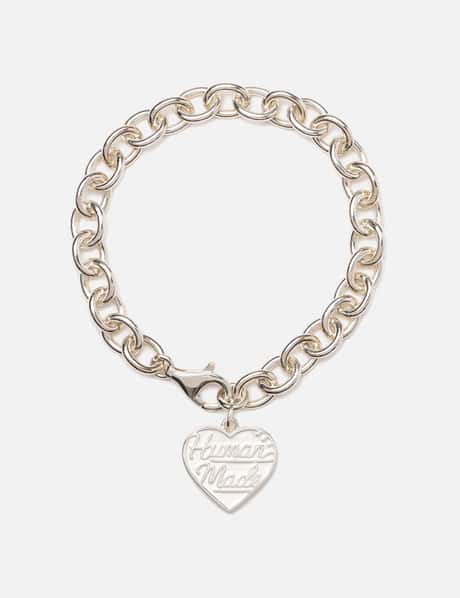 Human Made HEART SILVER BRACELET