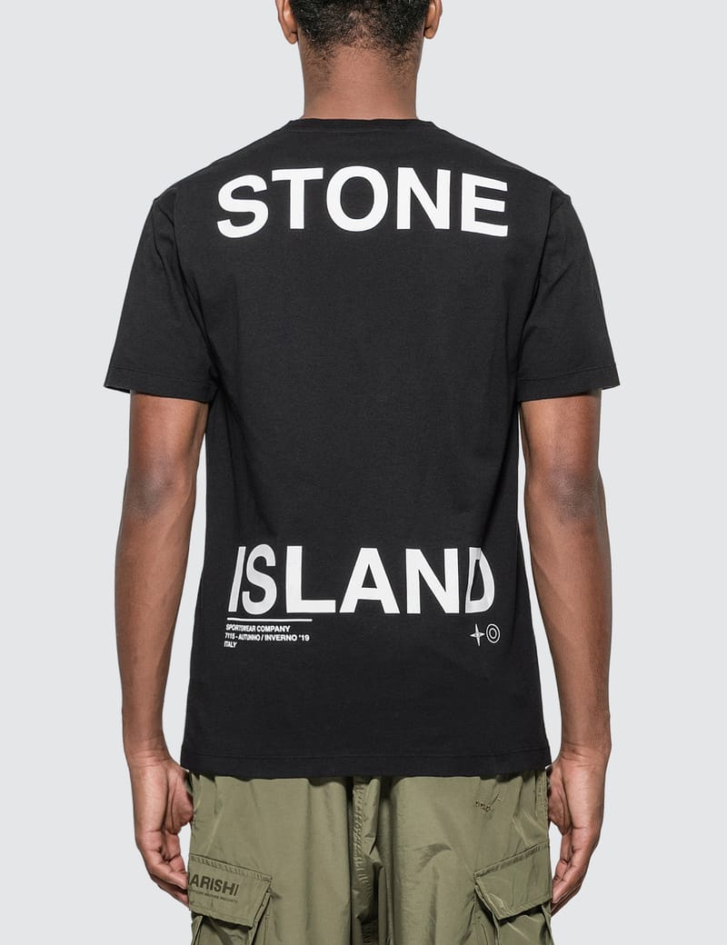 stone island graphic t shirt