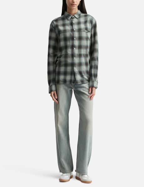 Plaid Panel Shirt view 11