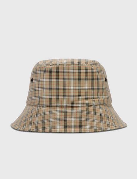 Burberry Microcheck Bucket Hat