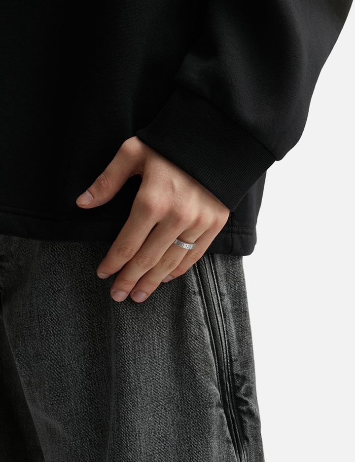 Maison Margiela Numerical Ring In Silver
