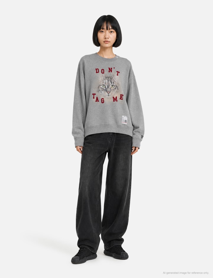 Maison Mihara Yasuhiro Cat Printed Sweatshirt