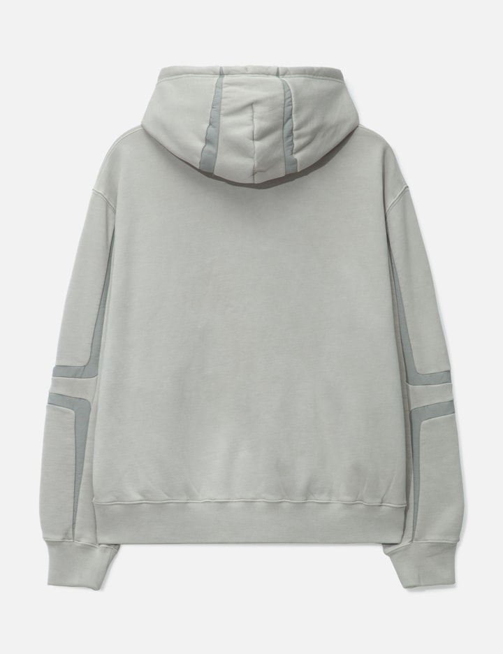 Boiler Room X Umbro Appliqué Zip Hoodie In Gray