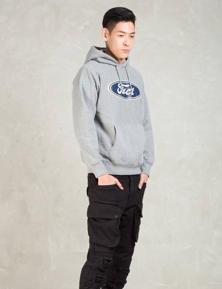 Grey F Oval Pullover Parka Placeholder Image