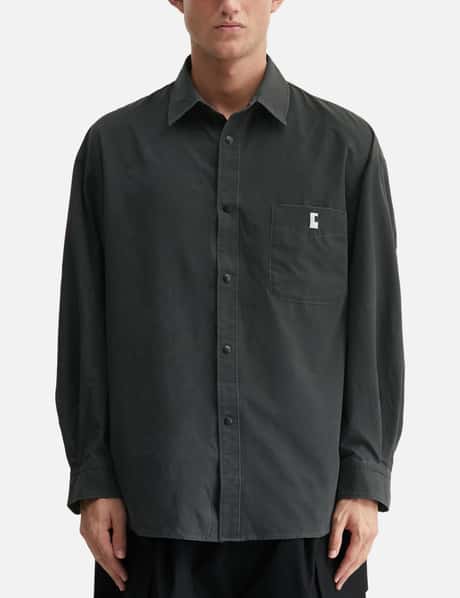 "C”vintage Effect Cooldots® City Uniform L/S Shirt V view 10