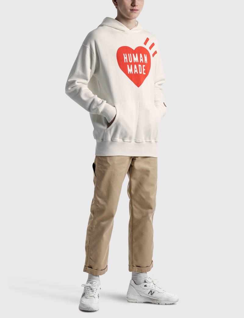 商品が購入 HUMAN MADE グレー パーカー ハートデザイン 【公式通販】