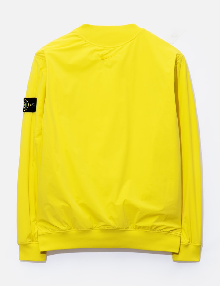 Shop Stone Island X Nike Polyester Top In Yellow