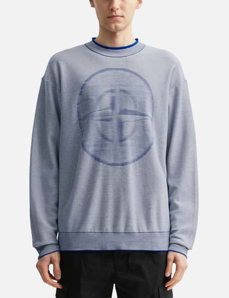 Blurred Emblem Knit Sweater view 10