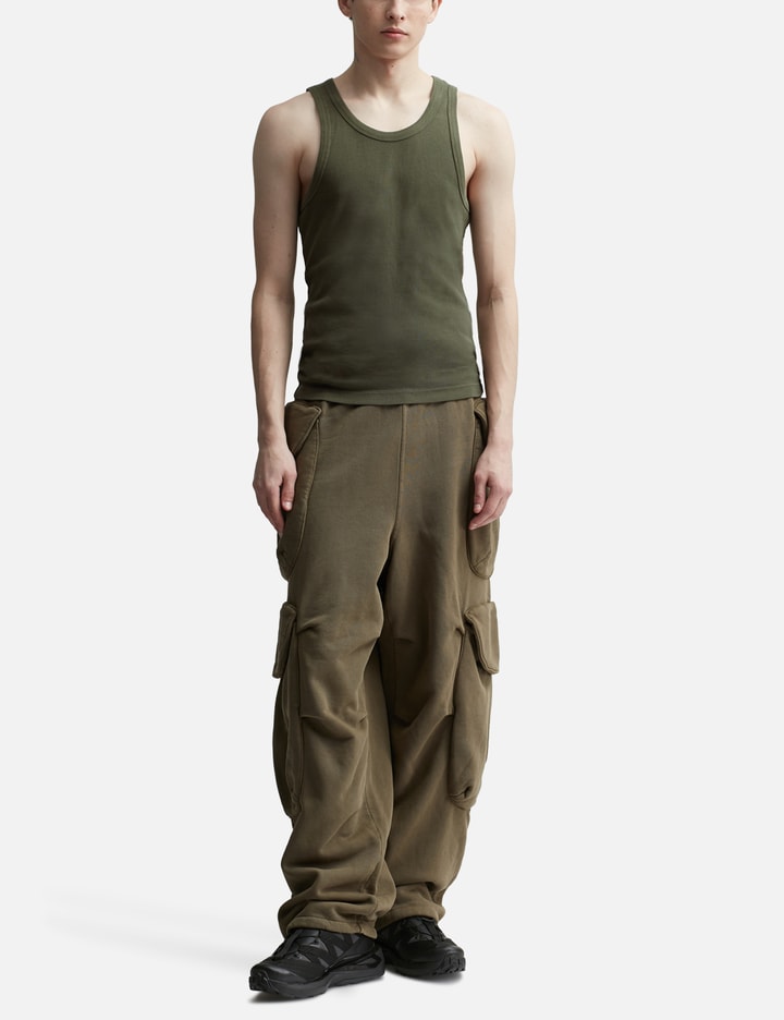 Entire Studios Rib Tank In Green