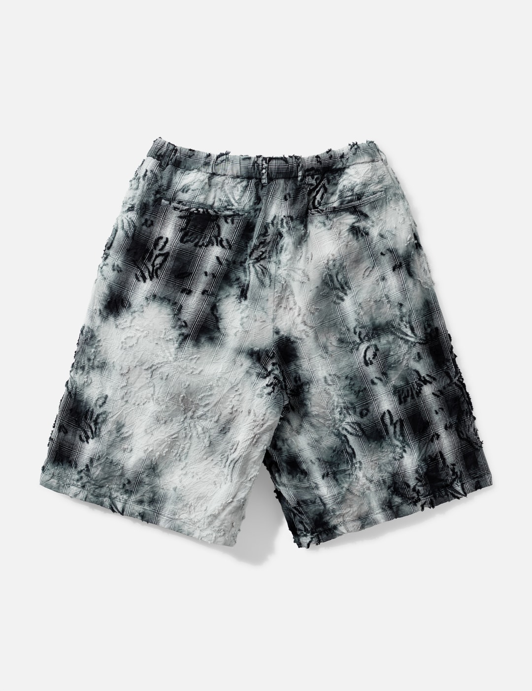 Tie-Dye Check Short Pants view 9