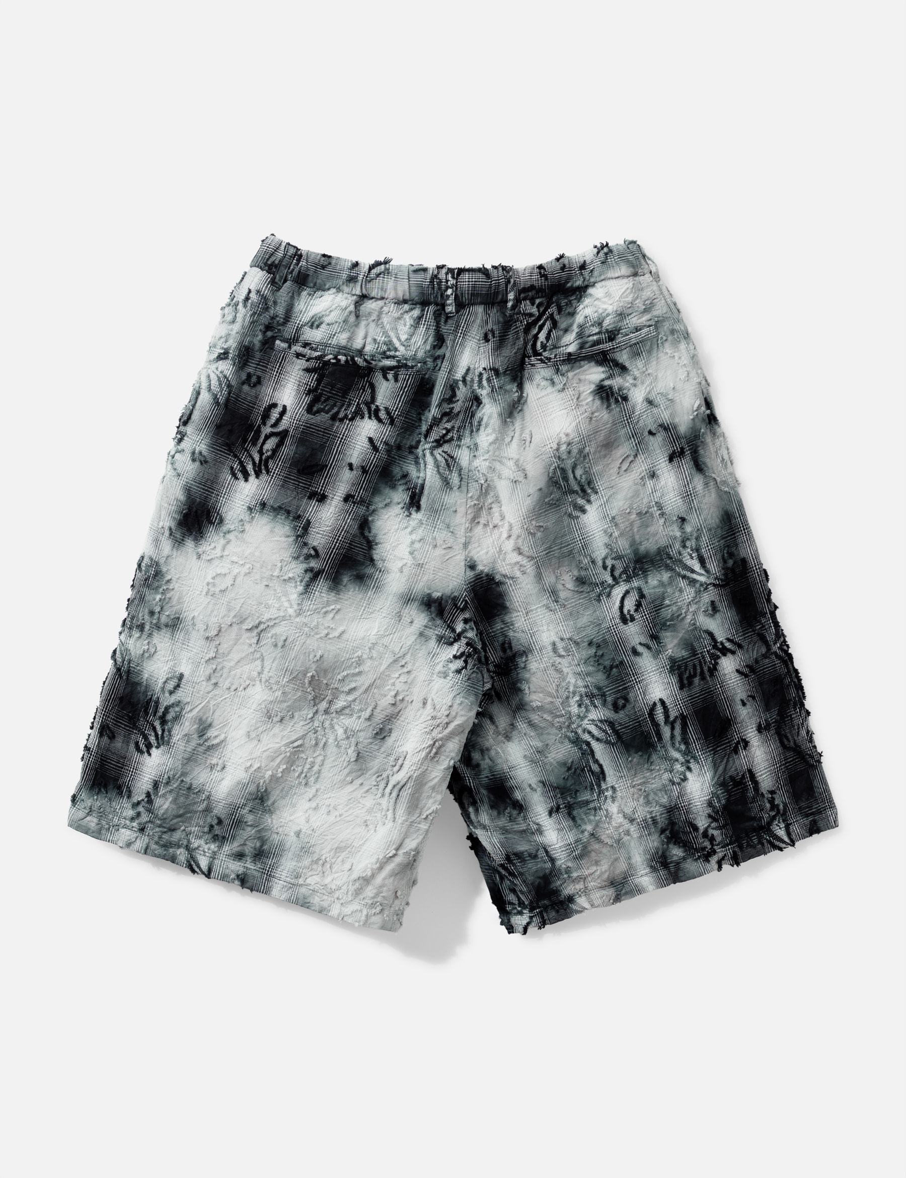 Tie-Dye Check Short Pants view 17