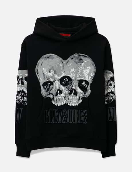 Pleasures DOUBLE SKULL HOODIE