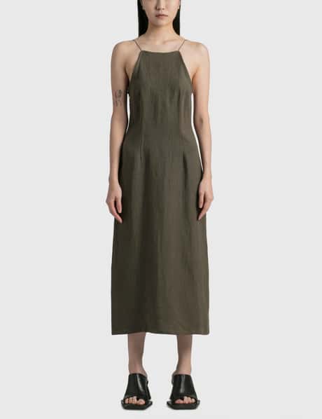 white christmas dresses TEA-Asymmetrical dress with an irregular gradient effect and velvet devoré  print – paloma wool main image 1