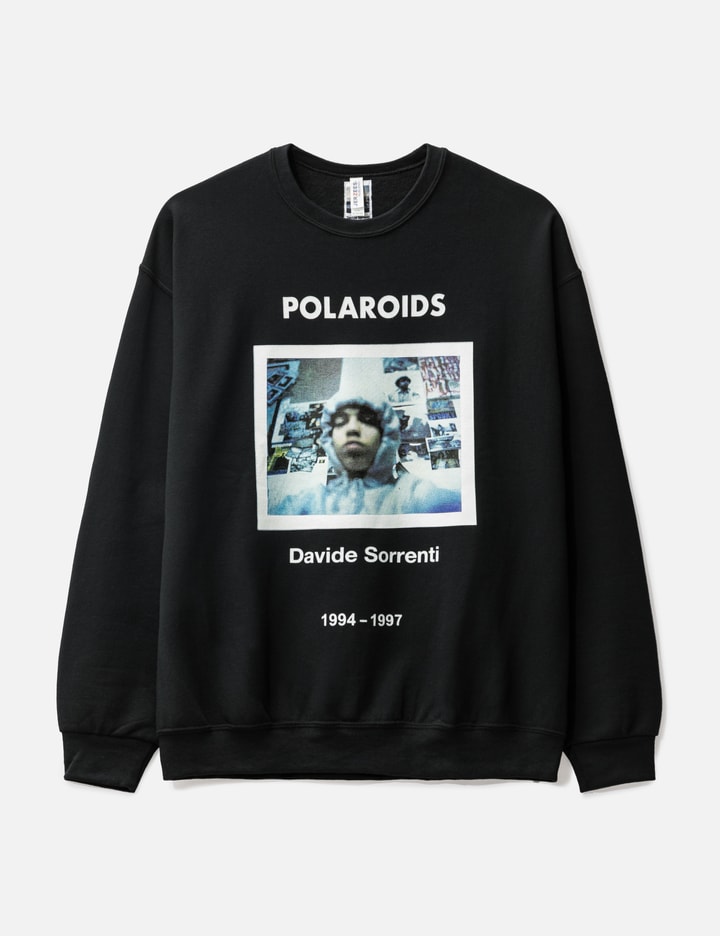 Wacko Maria David Sorrenti Crewneck Sweatshirt In Black