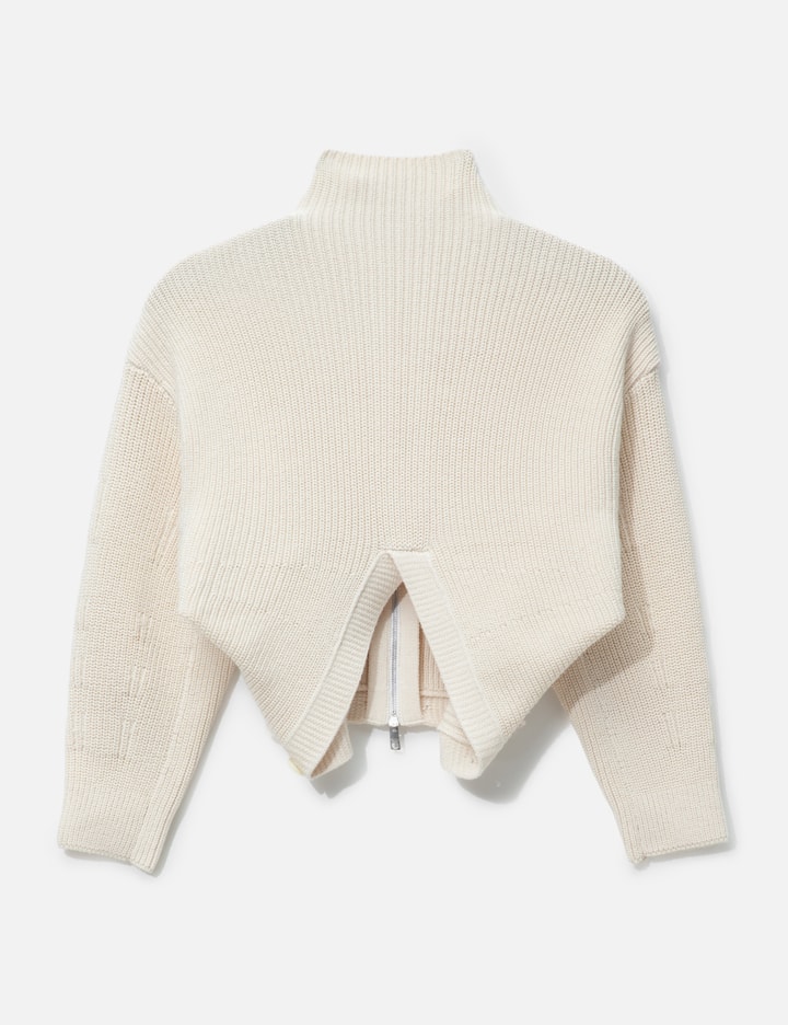Double-End Fluffed Cotton Cardigan