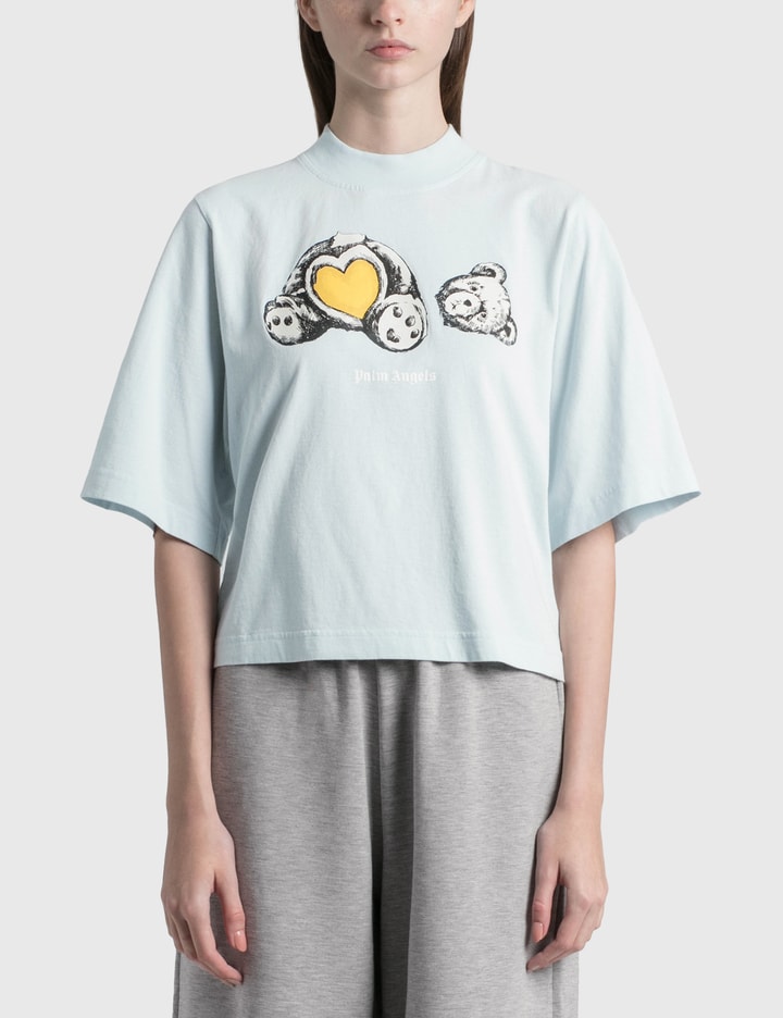 Bear In Love Cropped T-Shirt Placeholder Image