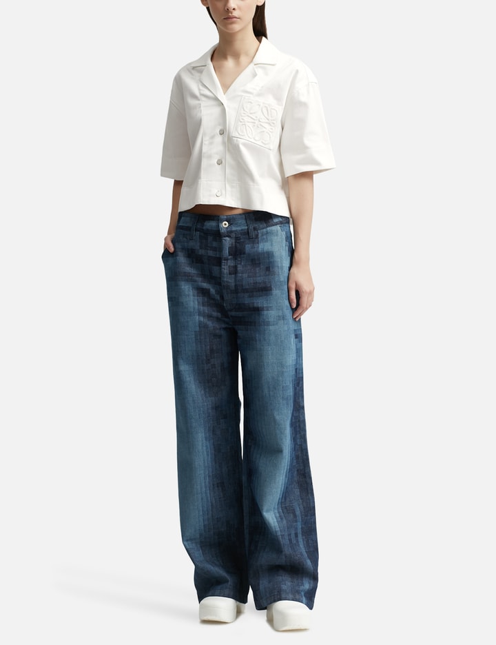 CROPPED SHIRT IN DENIM Placeholder Image