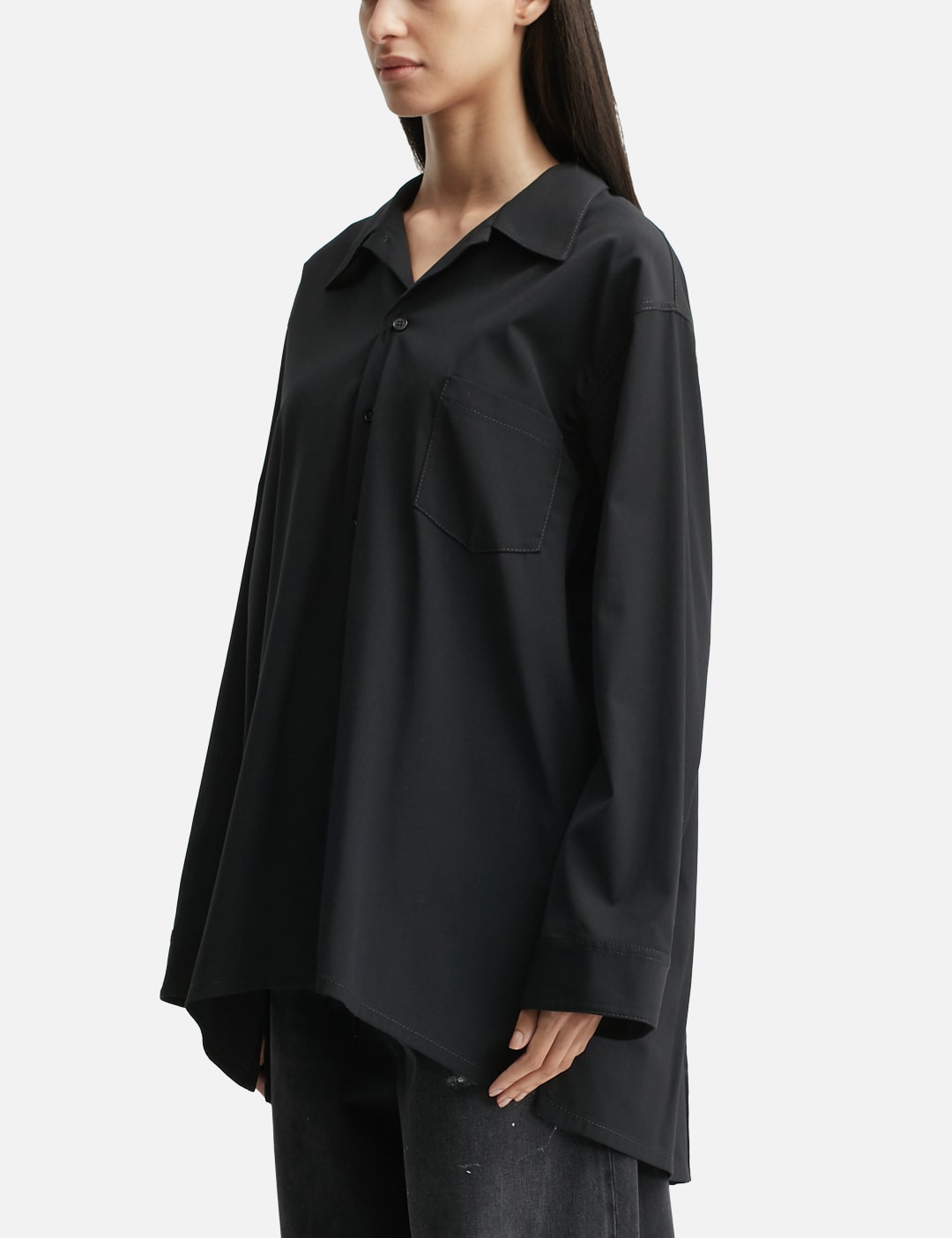 Technical Poplin Shirt Dress view 10