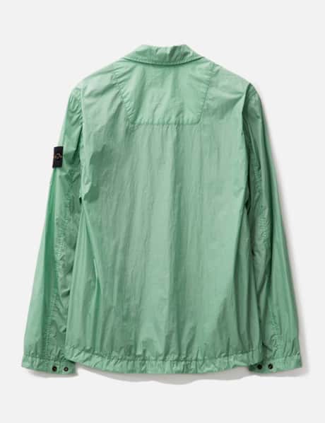 Stone Island Garment Dyed Crinkle Reps R-NY Overshirt HBX
