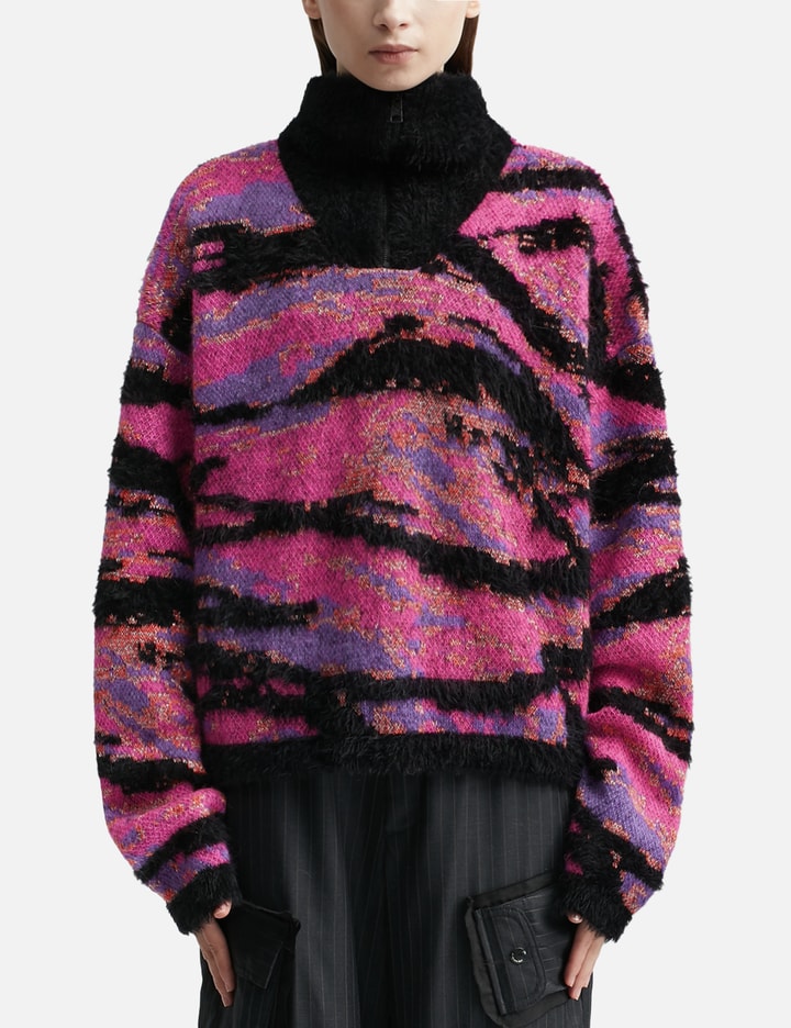 ユニセックス ジャカード タイガー セーター Placeholder Image