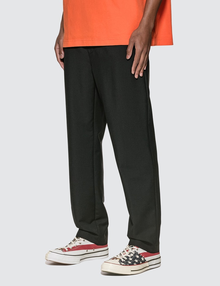 Cropped Wool Blend Trousers Placeholder Image