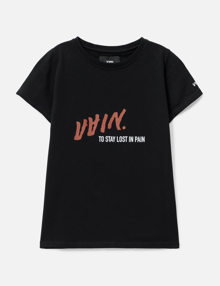 Stay Lost In Pain Fitted T-shirt Placeholder Image