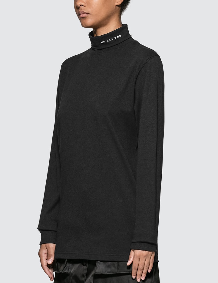 Roll Neck Long Sleeve T-shirt Placeholder Image