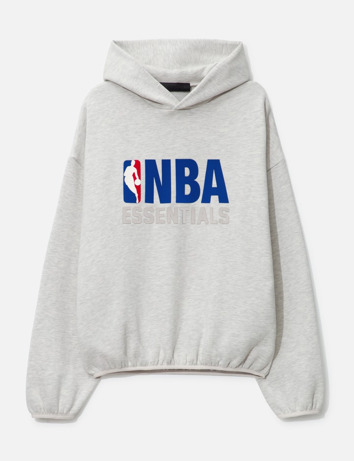 Essentials Gray Nba Pull Over Hoodie